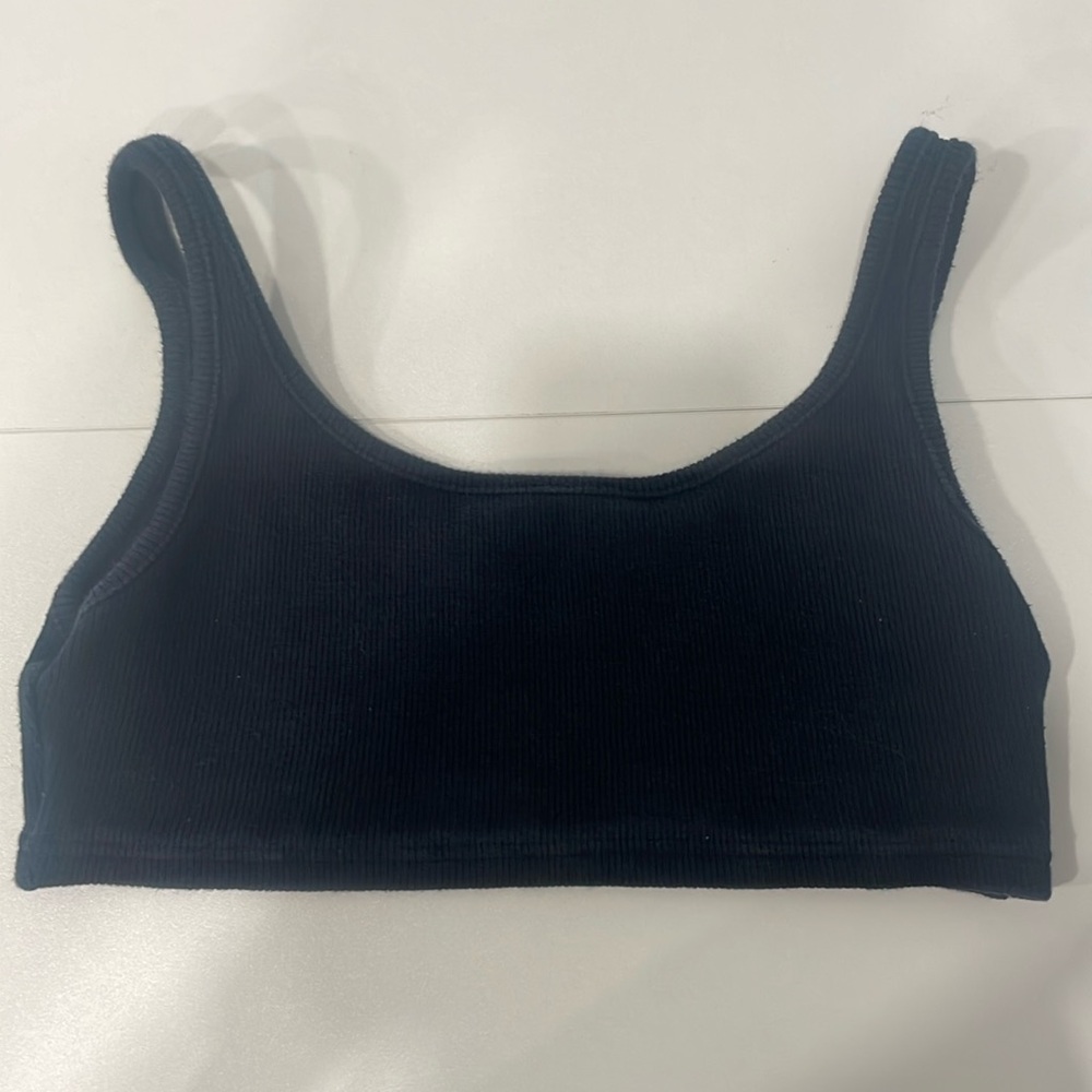 thick comfy bra/short tank top